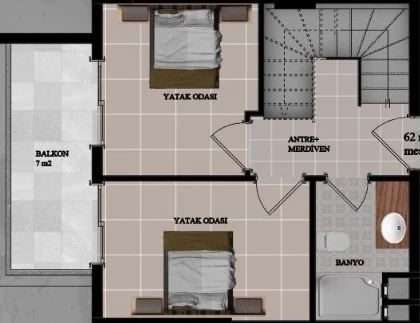 Блок А - 2+1 duplex