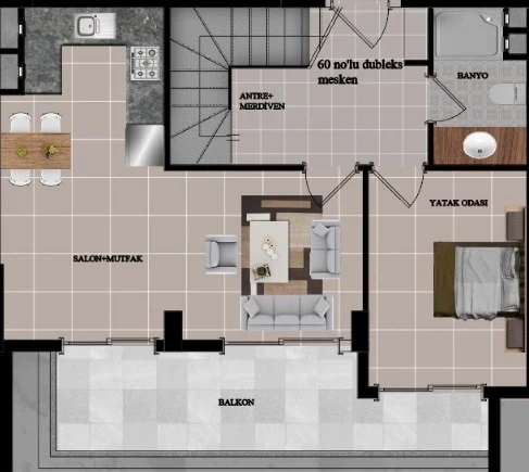 Блок В - 4+1 duplex