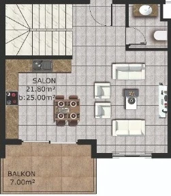 Блок А - 2+1 duplex