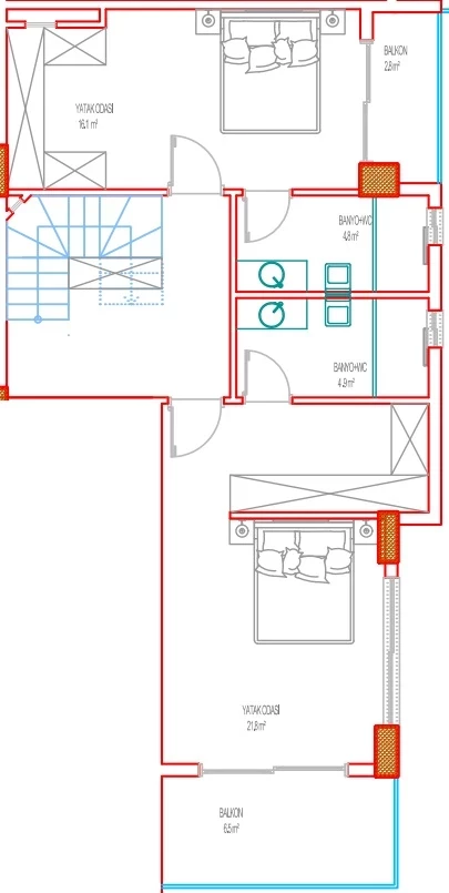 Блок А - 3+1 duplex