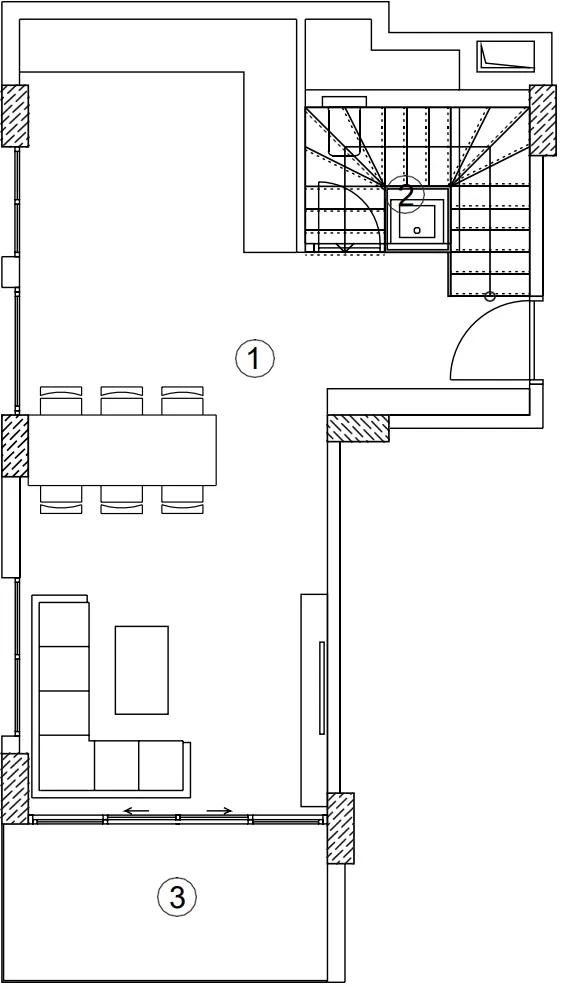 Блок В - 2+1 duplex