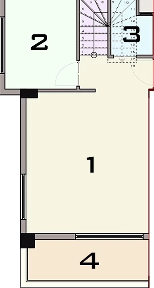 Блок В - 3+1 duplex