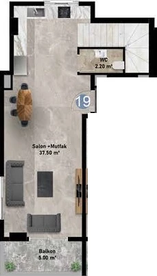 Блок В - 2+1 duplex