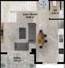 Блок В - 2+1 duplex