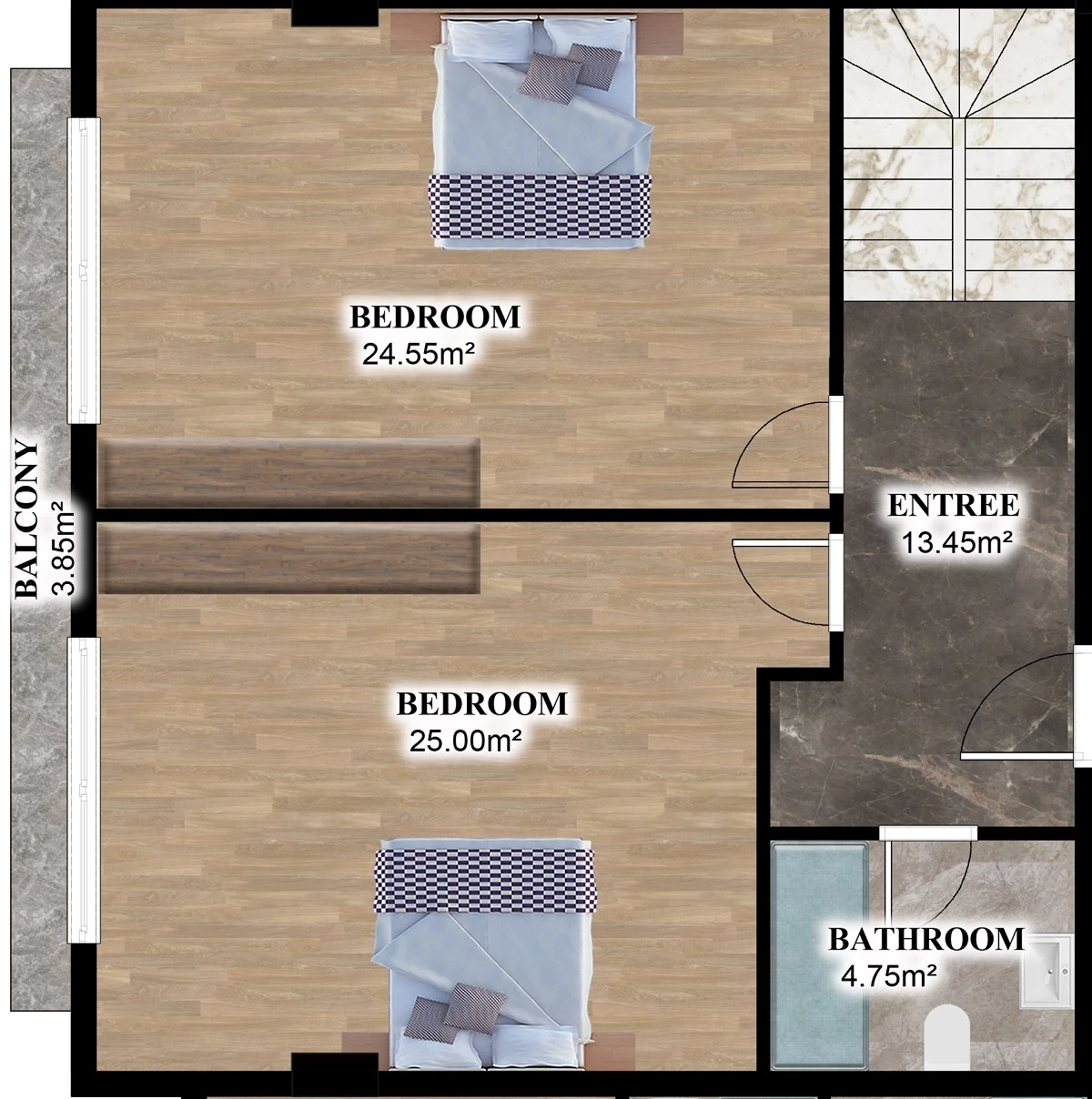 Блок А - 5+1 duplex