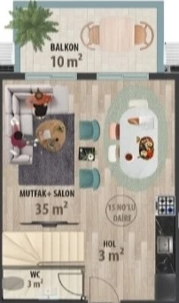 Блок С - 2+1 duplex