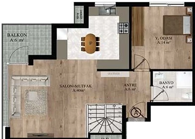 Блок А - 4+1 duplex