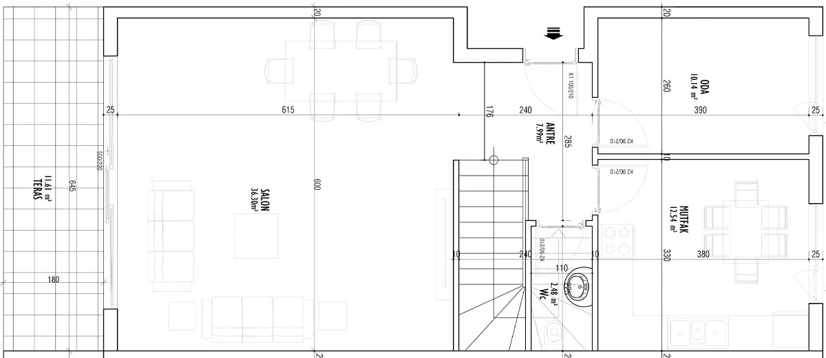 Вилла А1 - 4+1 duplex