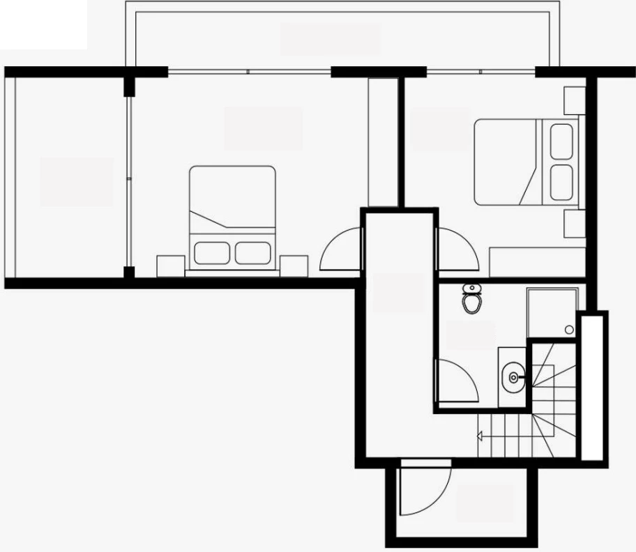 Блок А - 2+1 duplex