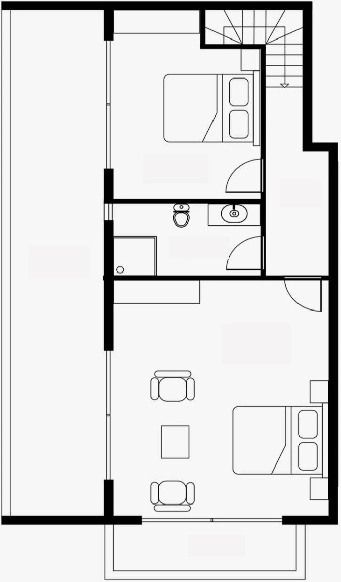 Блок А - 2+1 duplex