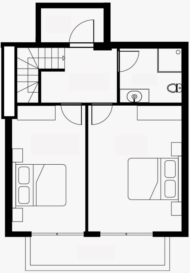 Блок А - 2+1 duplex