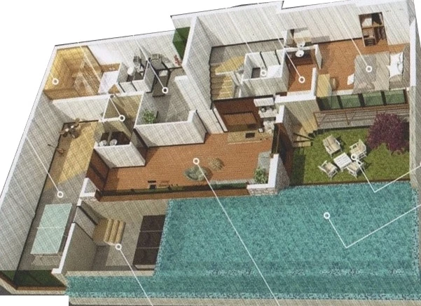 Вилла 4+2 - 4+2 triplex